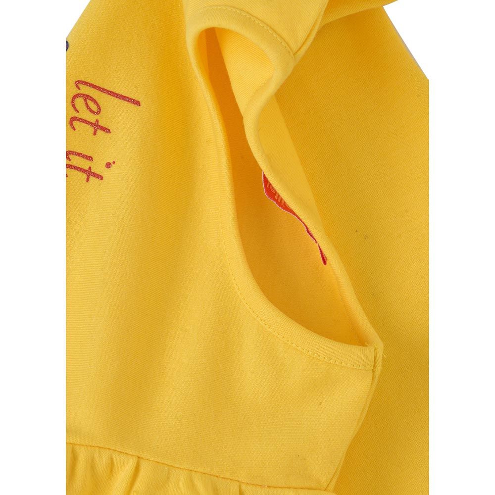 Jelliene - Sunshine Squad Breezy Cotton Tees - Yellow