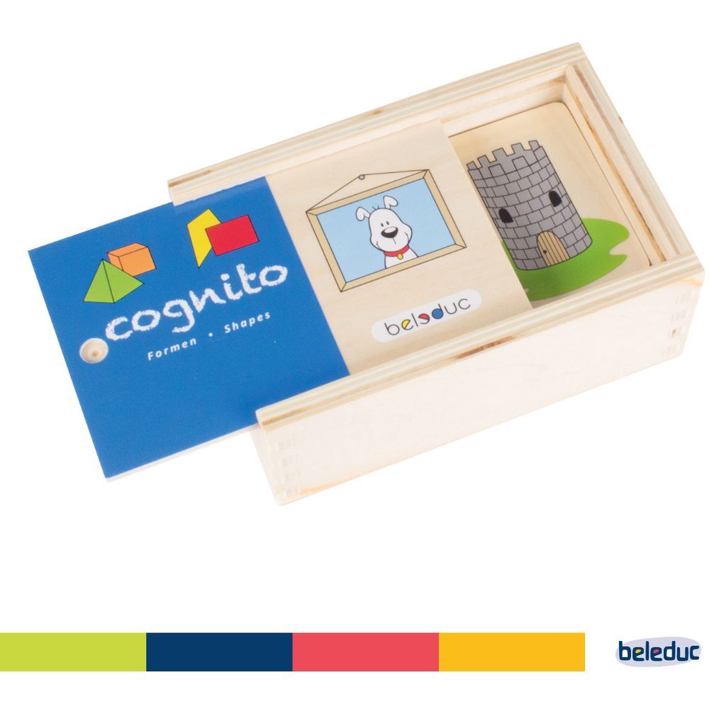 Beleduc - Cognito Matching Puzzle - Shapes