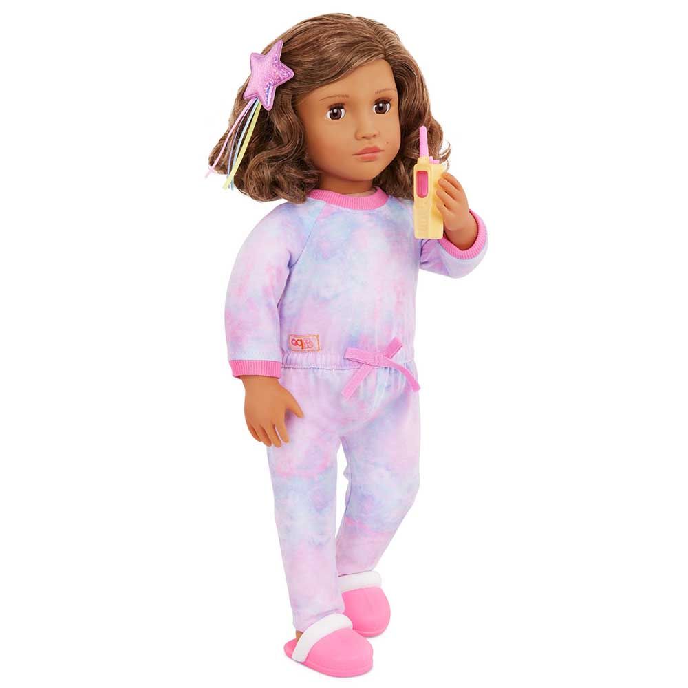 Our Generation - Luna Doll And My Sleepover Dream Playset - 18 Inch