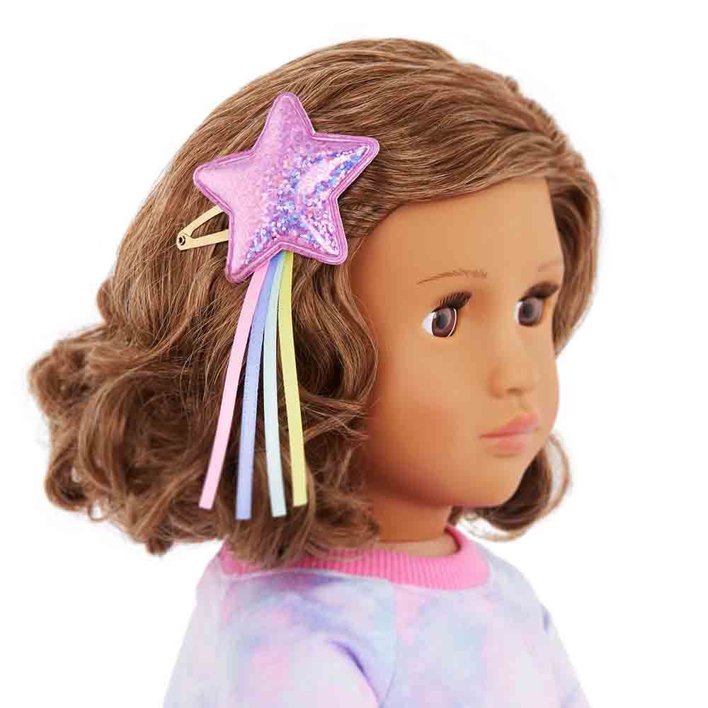 Our Generation - Luna Doll And My Sleepover Dream Playset - 18 Inch