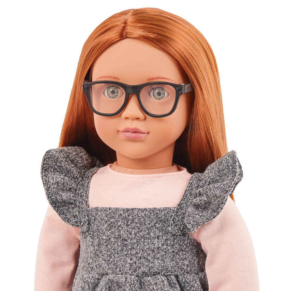 Our Generation - Kelly Doll With School Dress And Heart Patches - 18 Inch