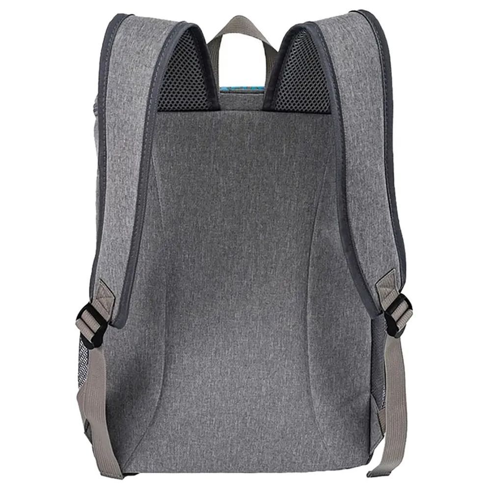 Biggdesign - Moods Up Curious Insulated Lunch Backpack - 19.1L - Grey/Purple