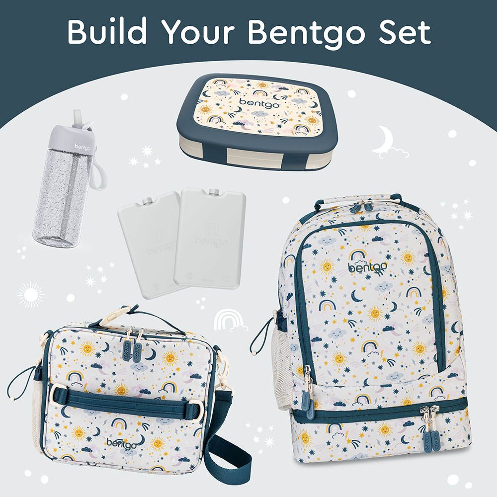 Bentgo - Kids Prints 5 Compartment Lunchbox - Skies