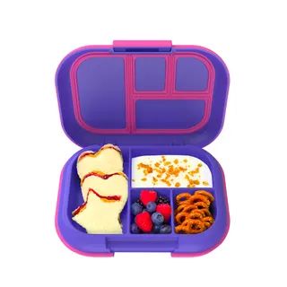 Bentgo - Kids Chill 4 Compartment Lunch Box - Electric Violet