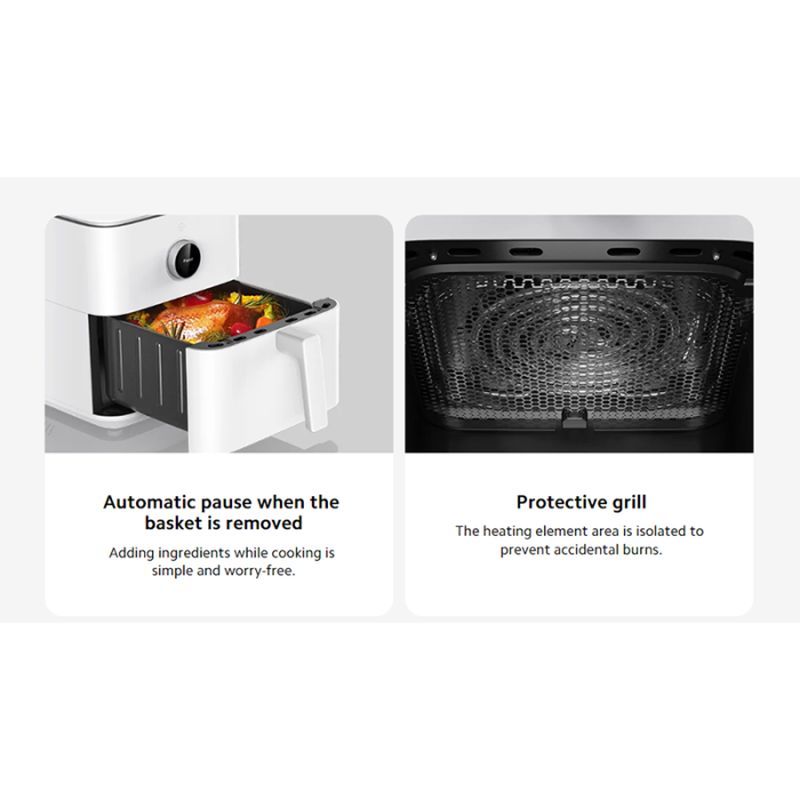 Xiaomi - Smart Air Fryer - Black - 1800 W - 6.5 L