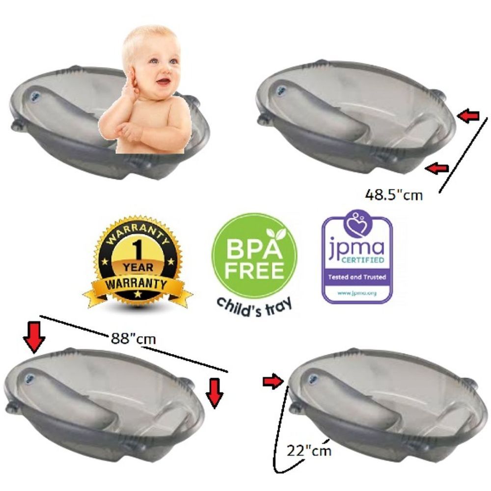 Cam - Bollicina Baby Bath Tub - Clear