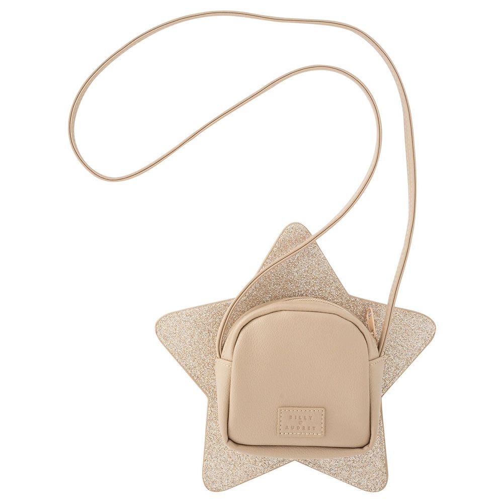 Billy Loves Audrey - Glitter Star Bag - Champagne Gold