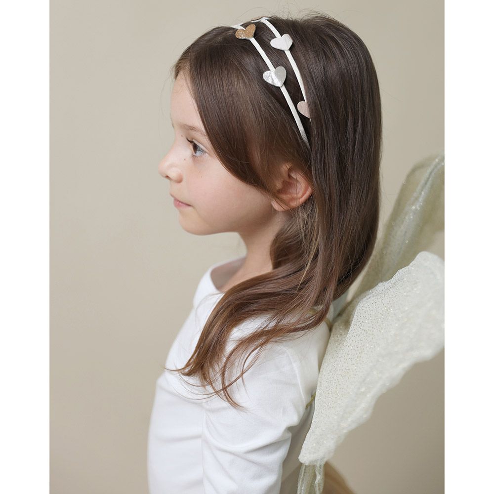 Billy Loves Audrey - Darling Double Alice Headband - First Kiss