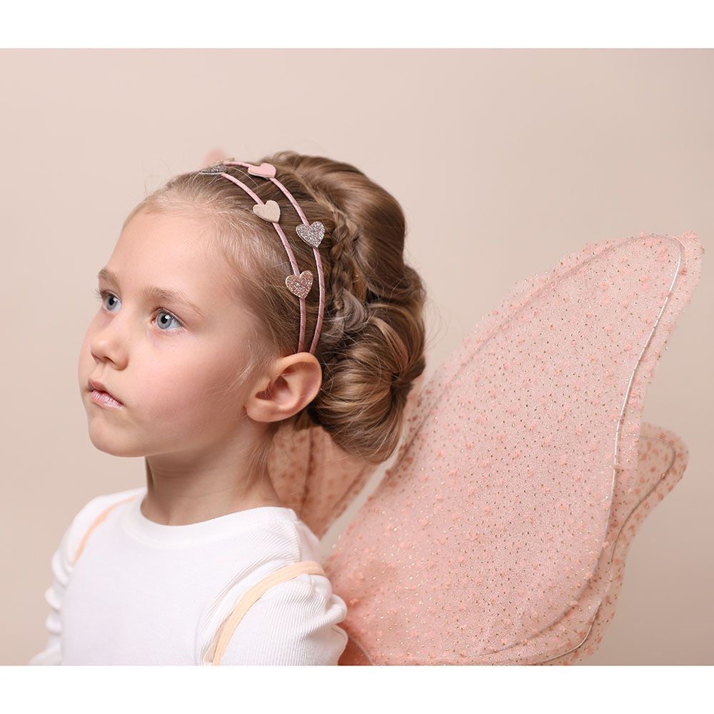 Billy Loves Audrey - Darling Double Alice Headband - Poetry