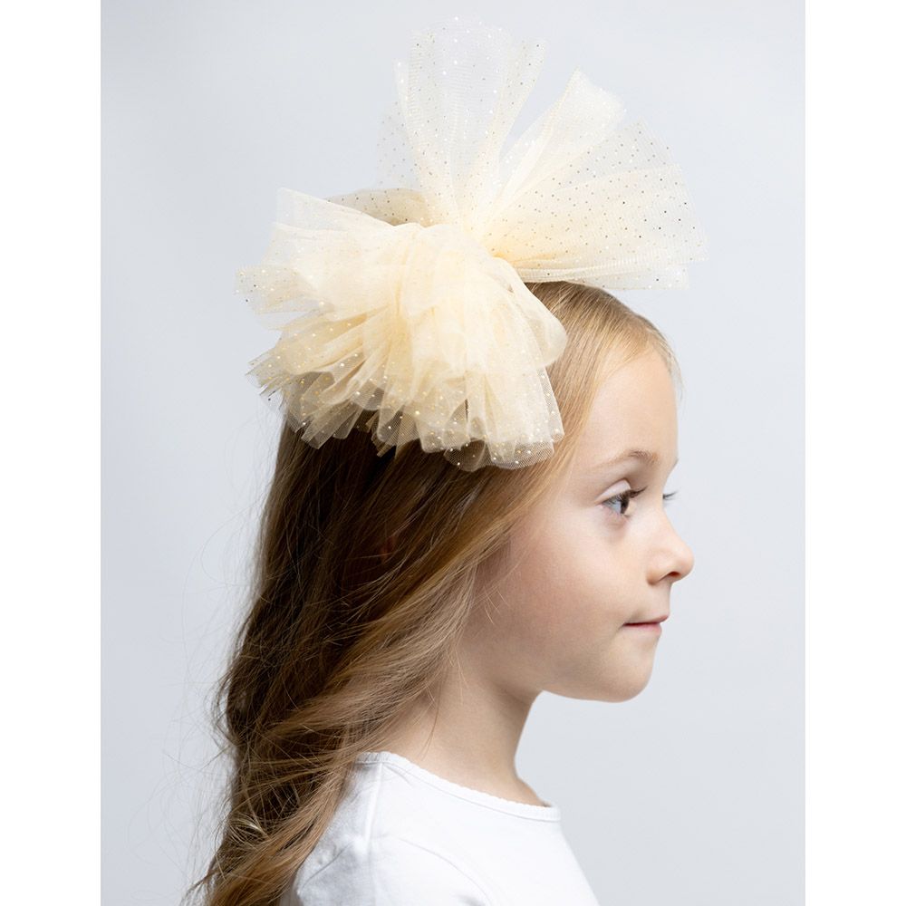 Billy Loves Audrey - Alice Lady Penelope Headband - Sparkling Gold