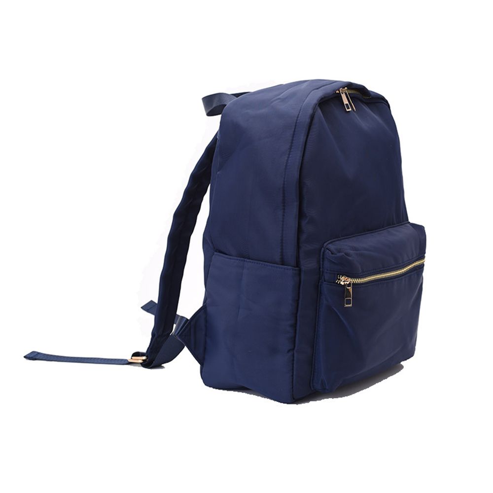 TheHappyTribe - Personalised Backpack - Navy Blue - 14.5-inch