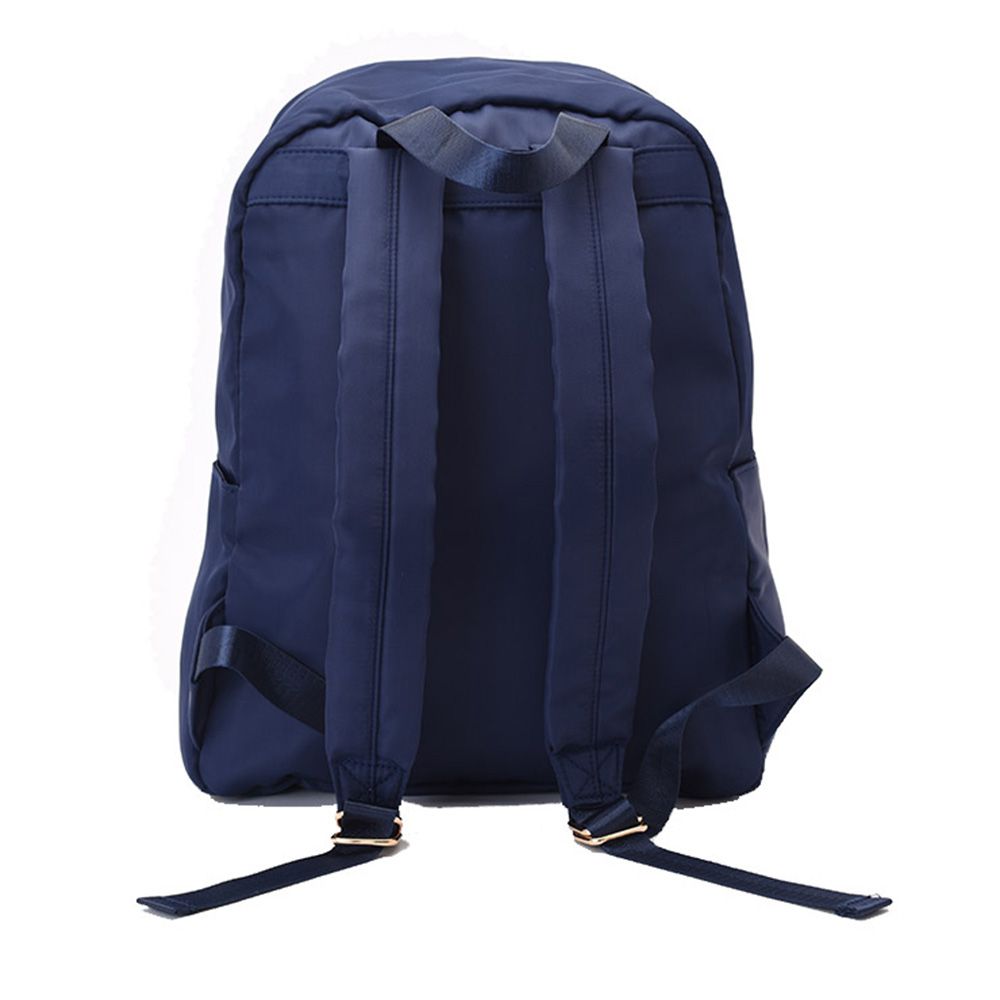 TheHappyTribe - Personalised Backpack - Navy Blue - 14.5-inch