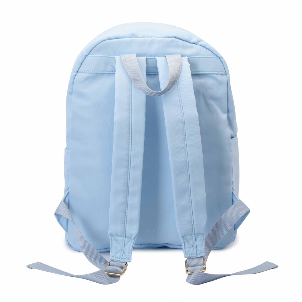 TheHappyTribe - Personalised Backpack - Baby Blue - 14.5-inch