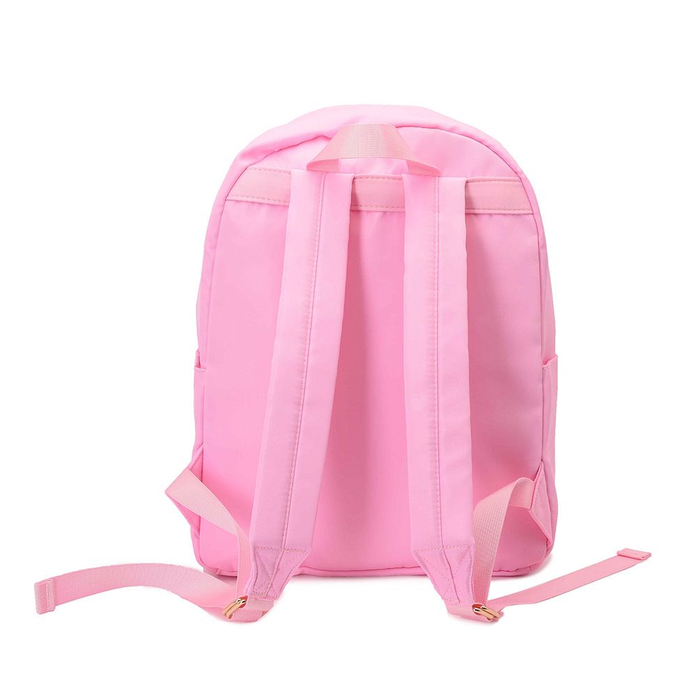 TheHappyTribe - Personalised Backpack - Baby Pink - 14.5-inch