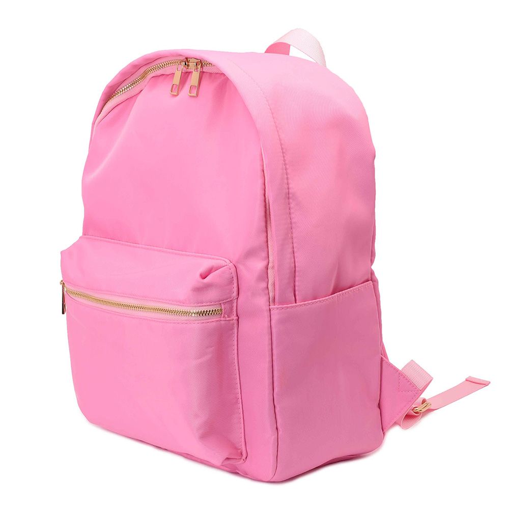 TheHappyTribe - Personalised Backpack - Candy Pink - 14.5-inch