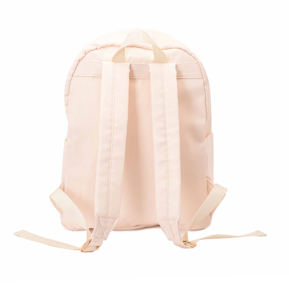 TheHappyTribe - Personalised Backpack - Cream - 14.5-inch