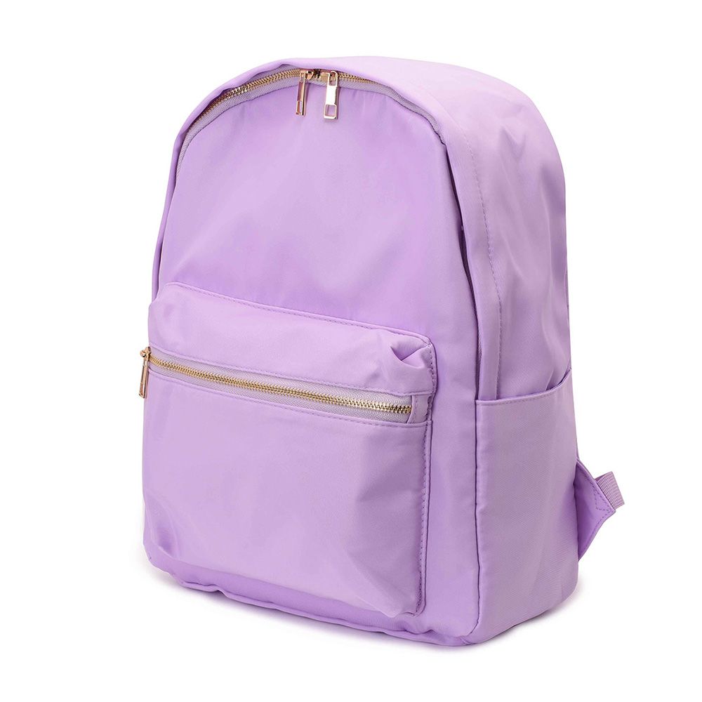 TheHappyTribe - Personalised Backpack - Lilac - 14.5-inch