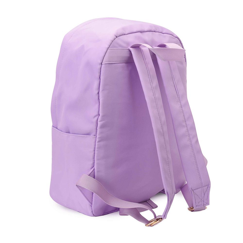 TheHappyTribe - Personalised Backpack - Lilac - 14.5-inch