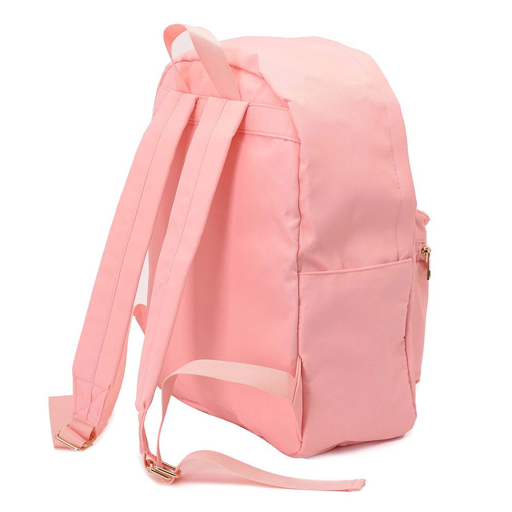 TheHappyTribe - Personalised Backpack - Peachy Pink - 14.5-inch