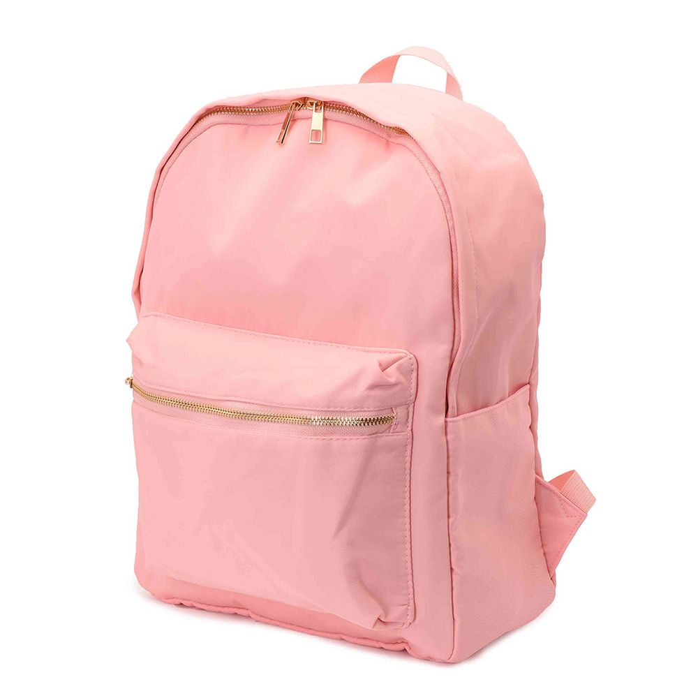 TheHappyTribe - Personalised Backpack - Peachy Pink - 14.5-inch