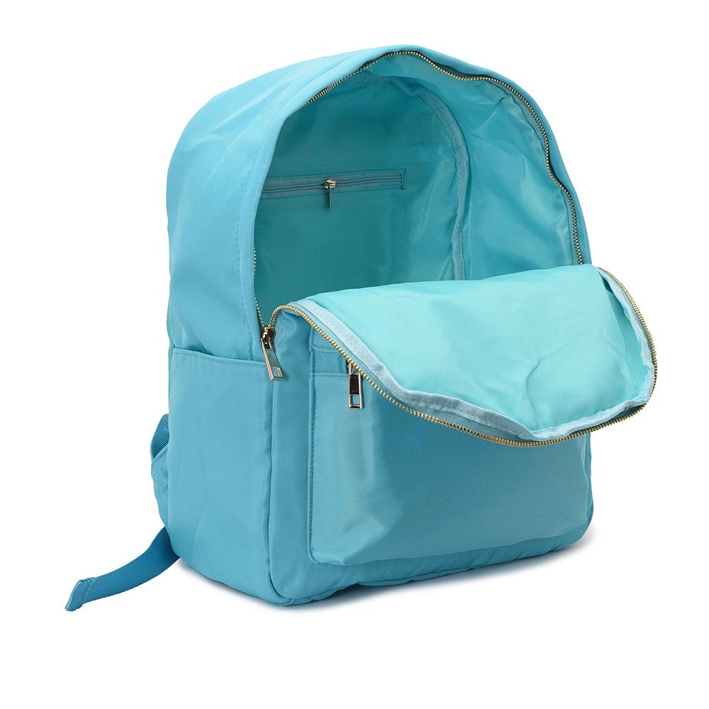 TheHappyTribe - Personalised Backpack - Turquoise - 14.5-inch