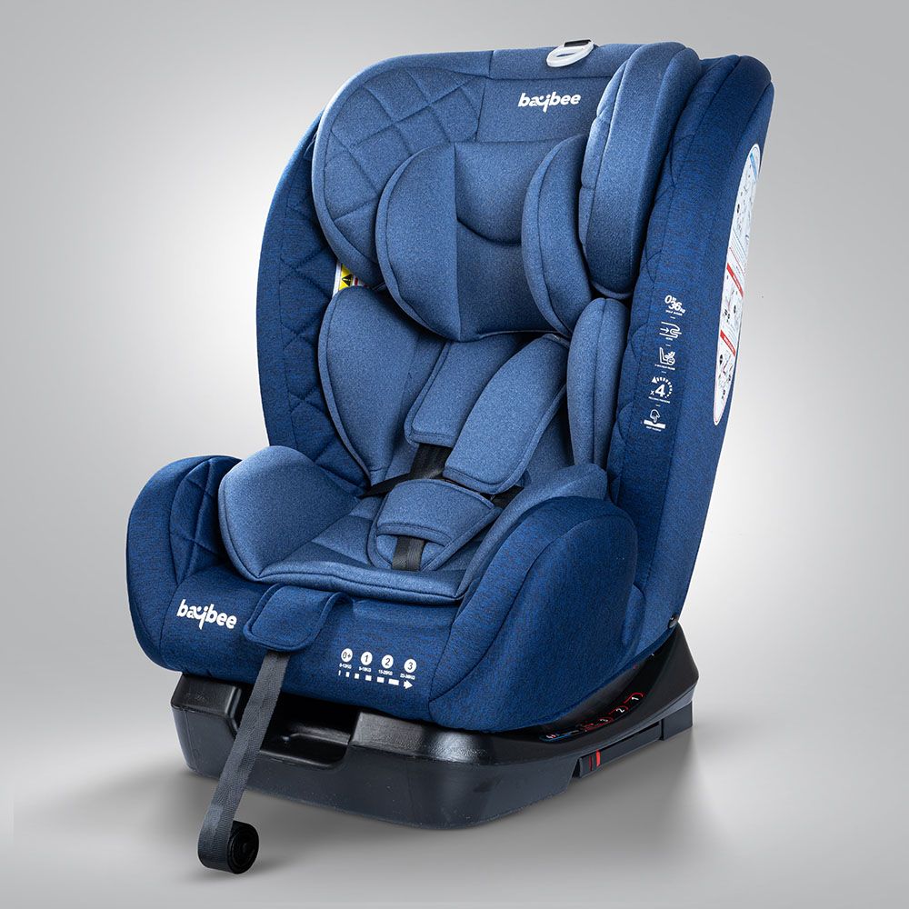 Baybee - Convertible Baby Car Seat w/ Isofix - Blue