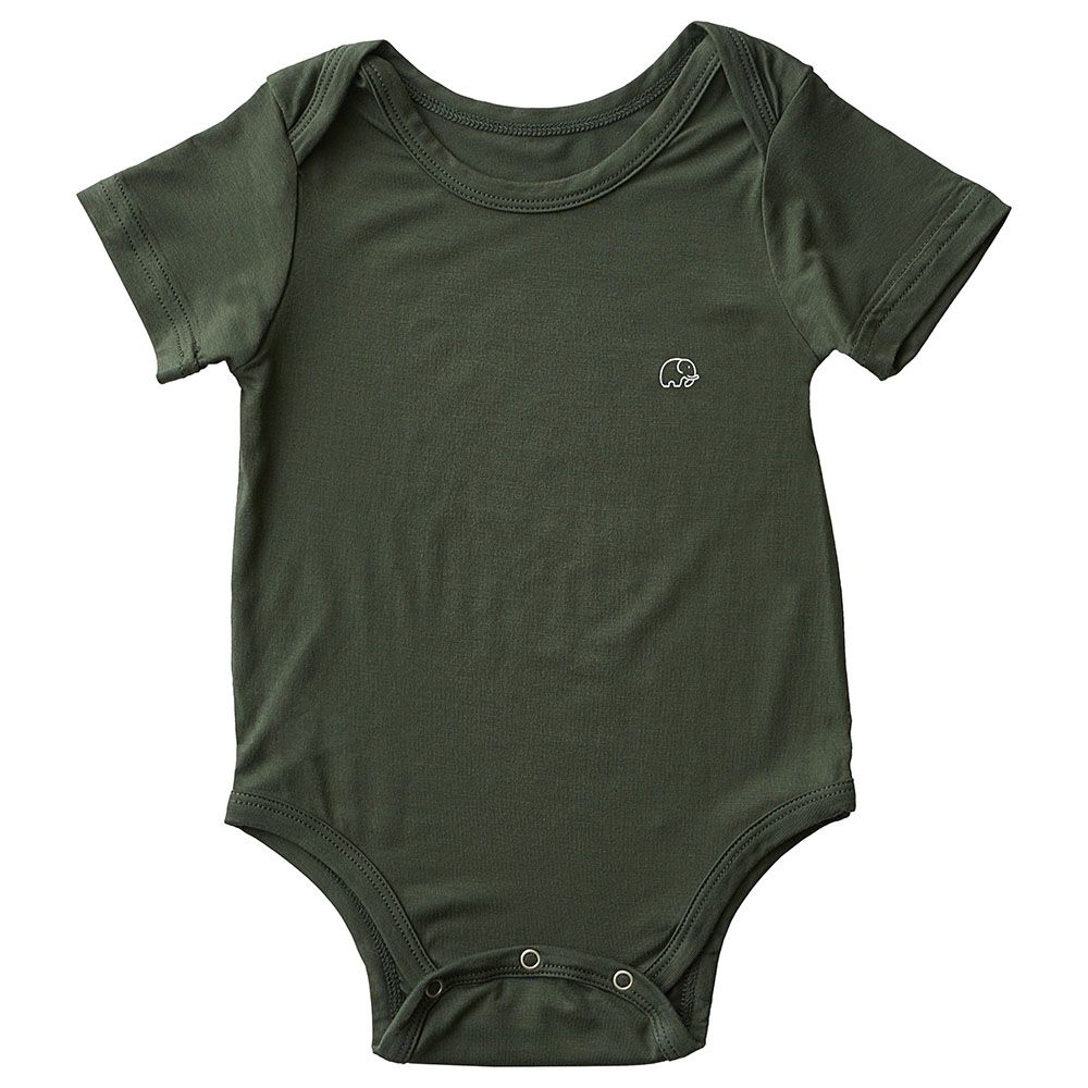 Anvi Baby - Organic Bamboo Spandex Bodysuit - Green