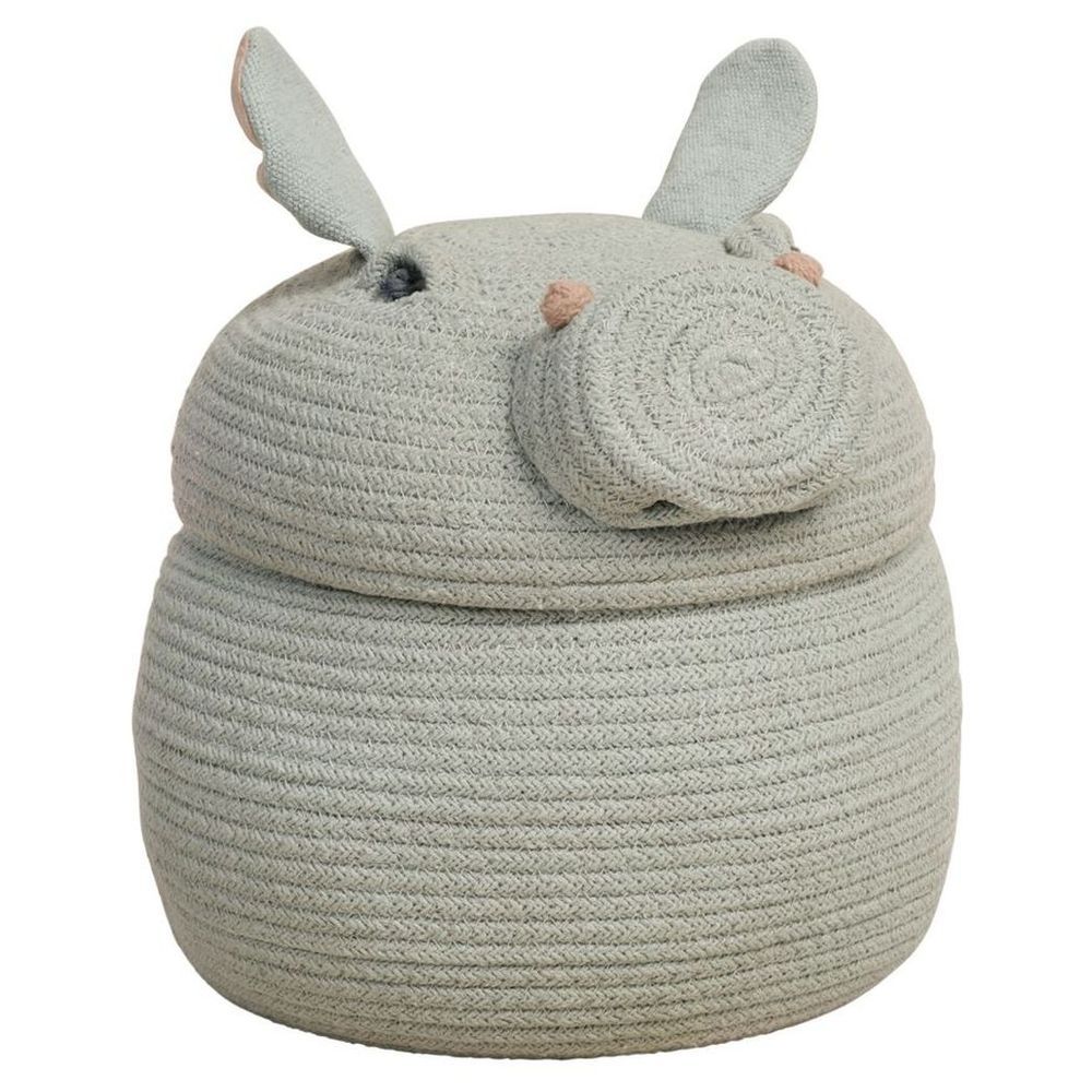 Lorena Canals - Henry The Hippo Storage Basket - Blue