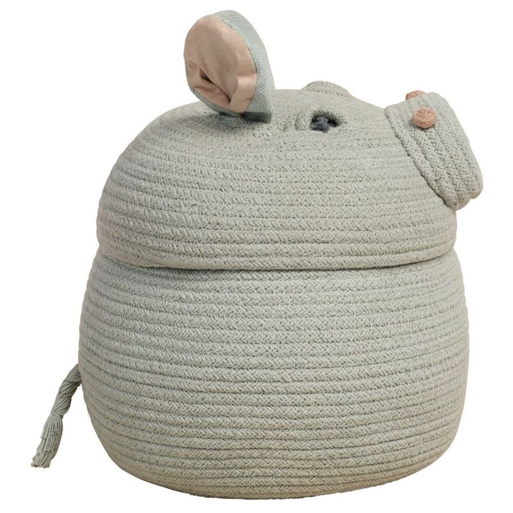 Lorena Canals - Henry The Hippo Storage Basket - Blue