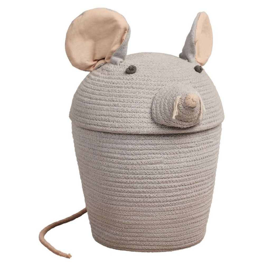 Lorena Canals - Renata The Rat Storage Basket - Grey