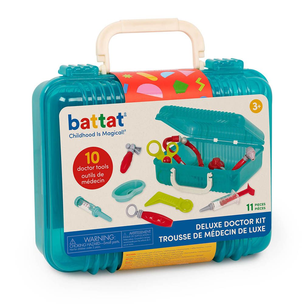 Battat - Deluxe Doctor Kit - 11pcs