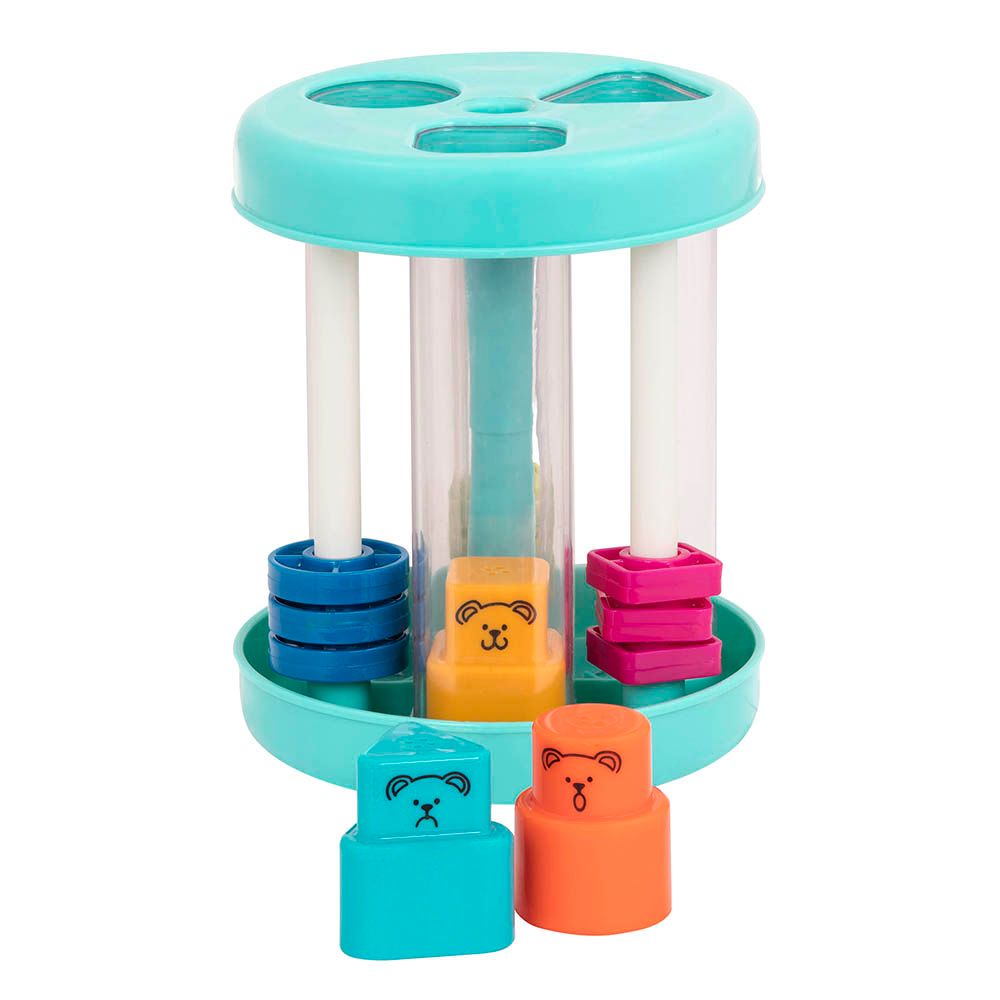 Battat - Shapes And Sound Sorter - 4pcs