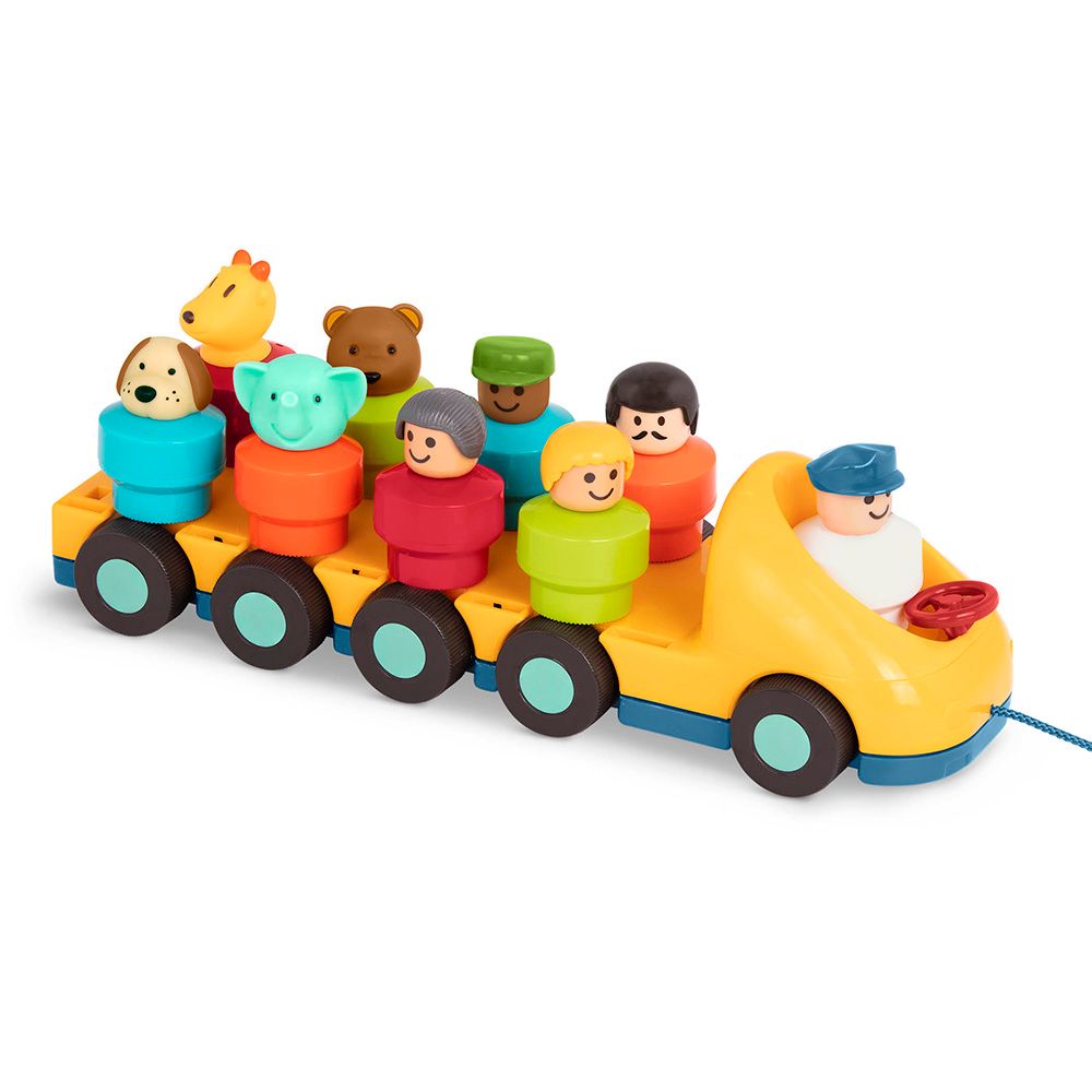 Battat - Spinning Bus Toy