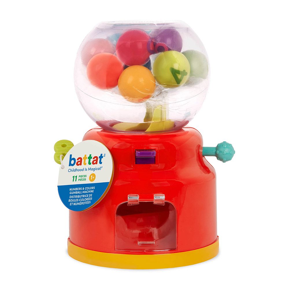 Battat - Numbers And Colours Gumball Machine