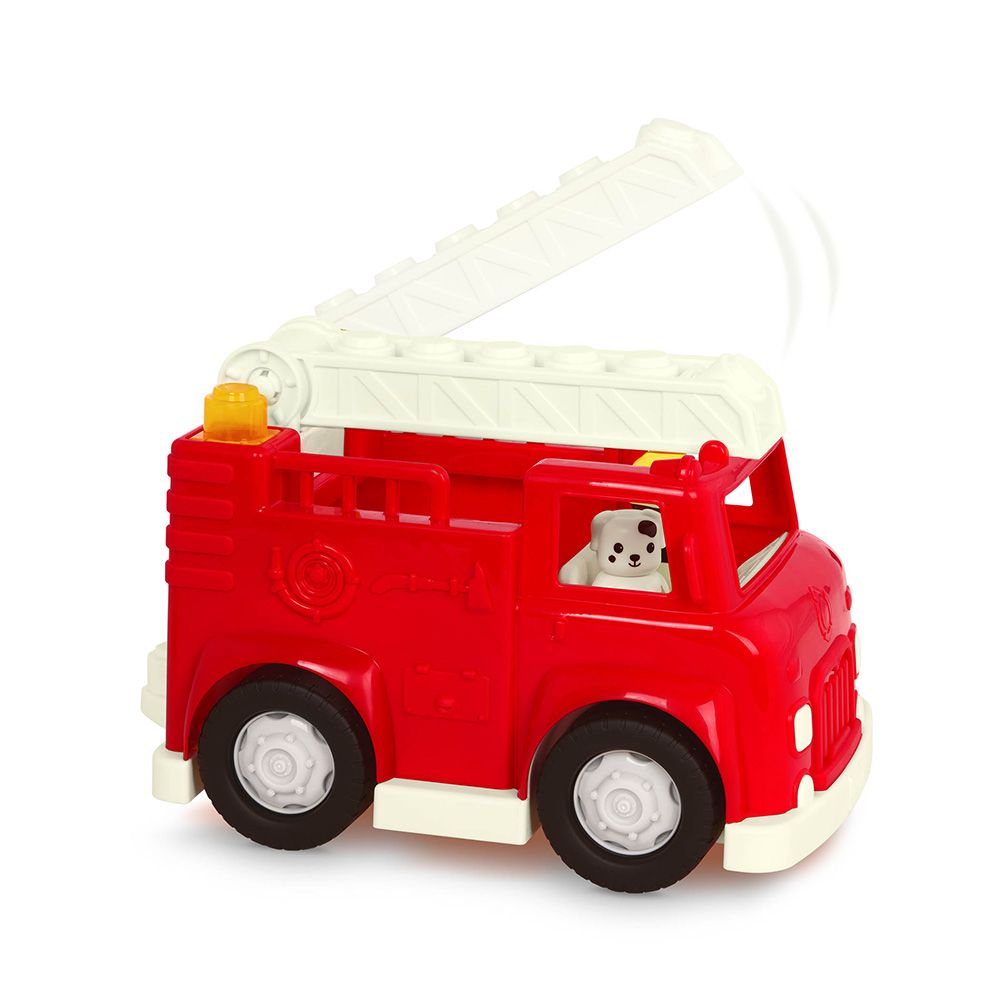 Battat - Fire Truck - Red - 17pcs