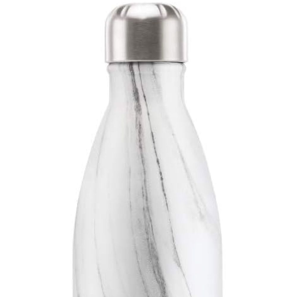 Borosil - Bolt Marble Stainless Steel Water Bottle - 500ml