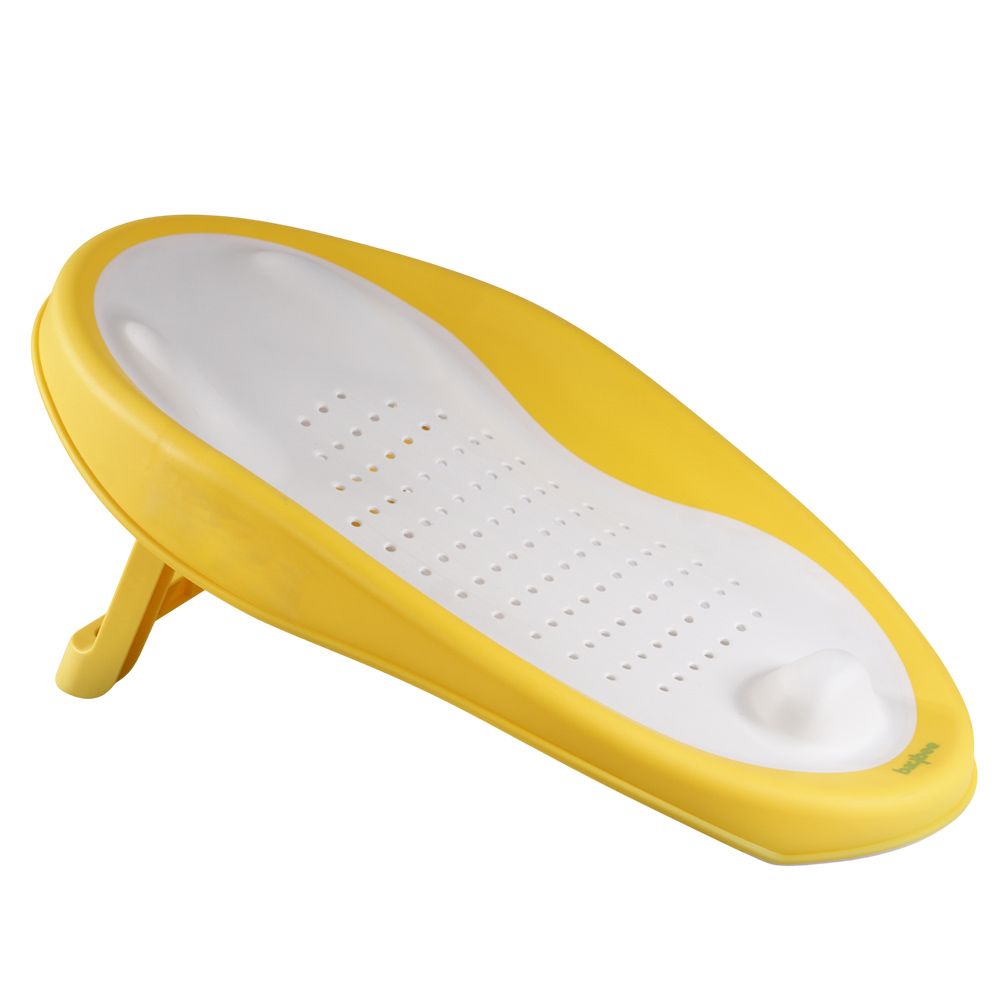 Baybee - Dusa Foldable Baby Bath Tub Seat For Kids - Yellow