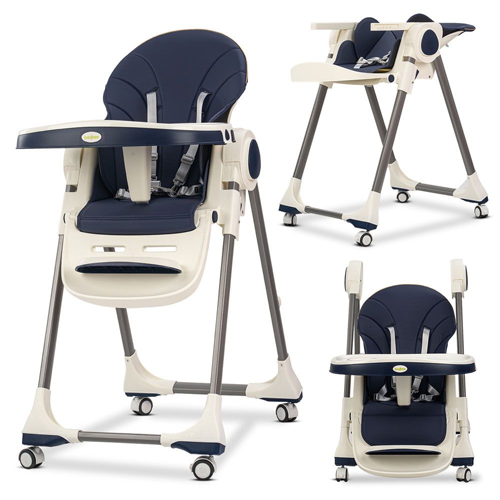 Baybee - 3-In-1 Emperia Convertible High Chair - Blue