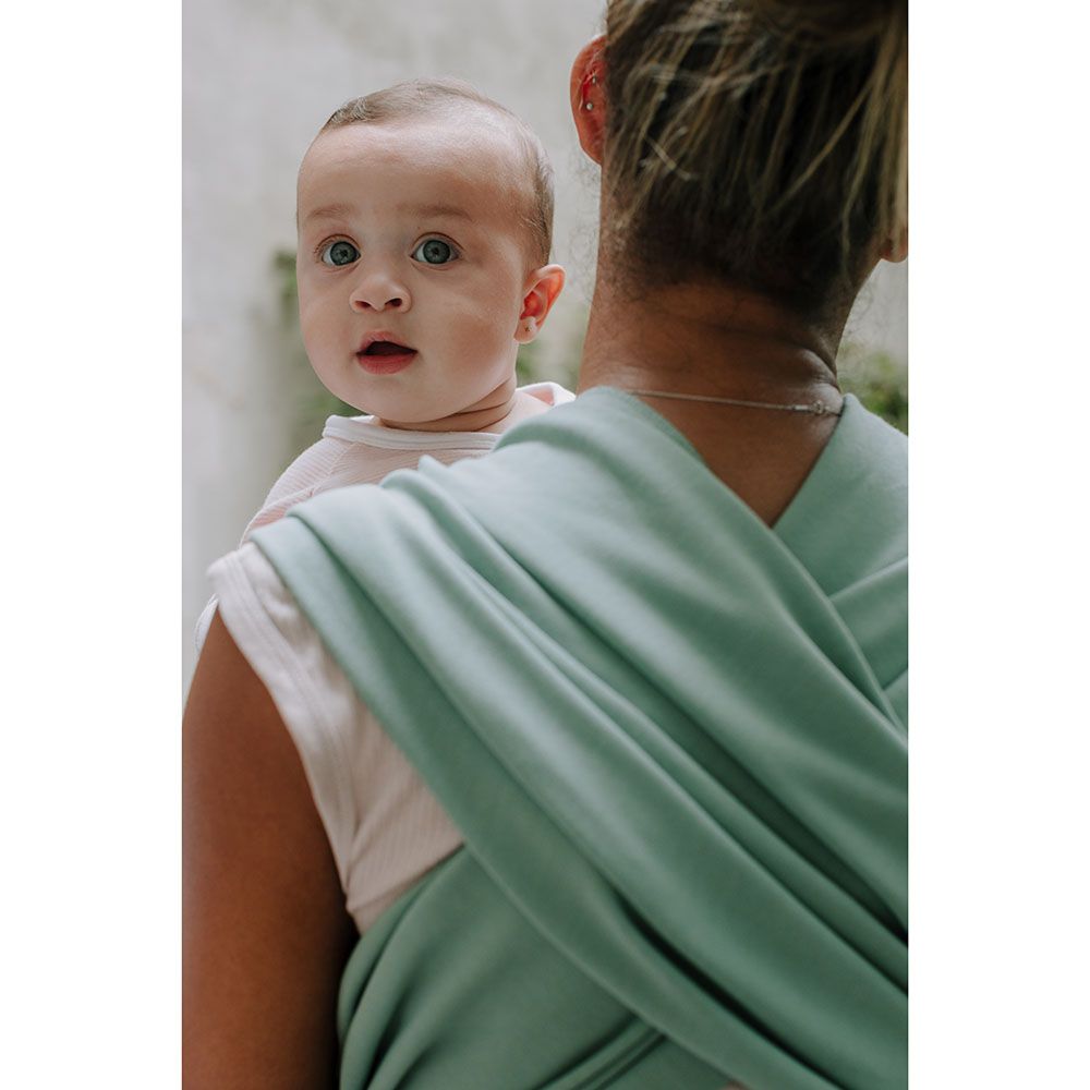 Boba - Classic Baby Wrap - Sage Green