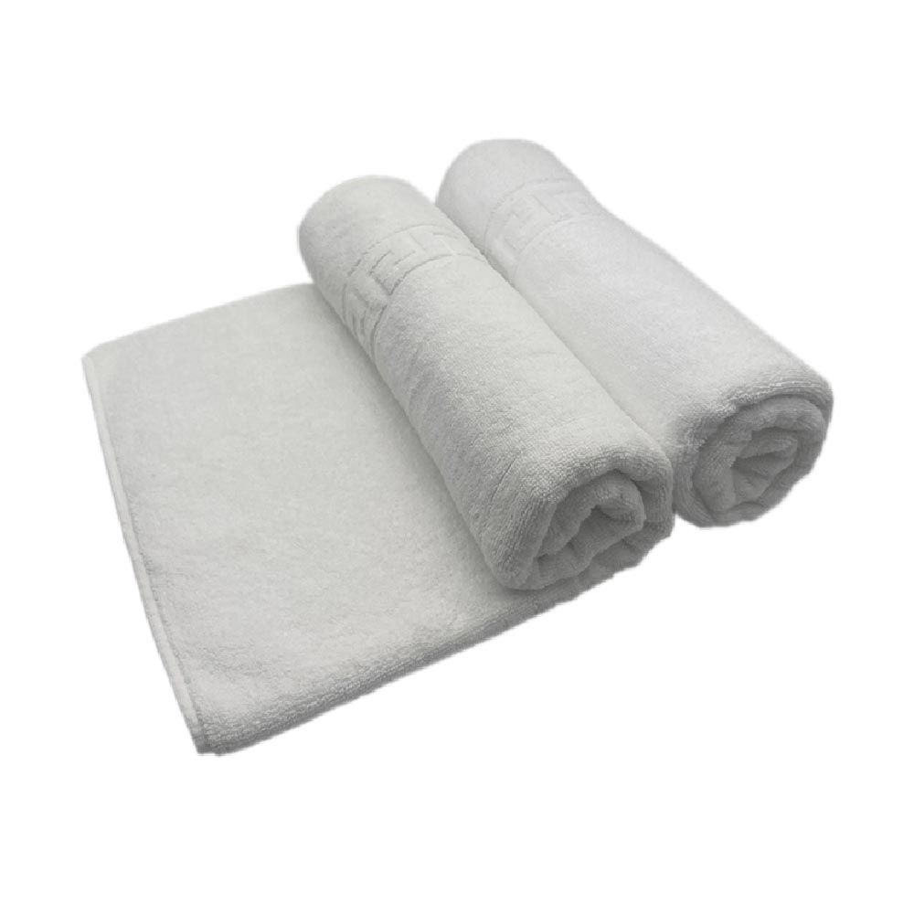 BYFT - Magnolia Luxury Bath Towel - White - 70x140 cm - 2pcs