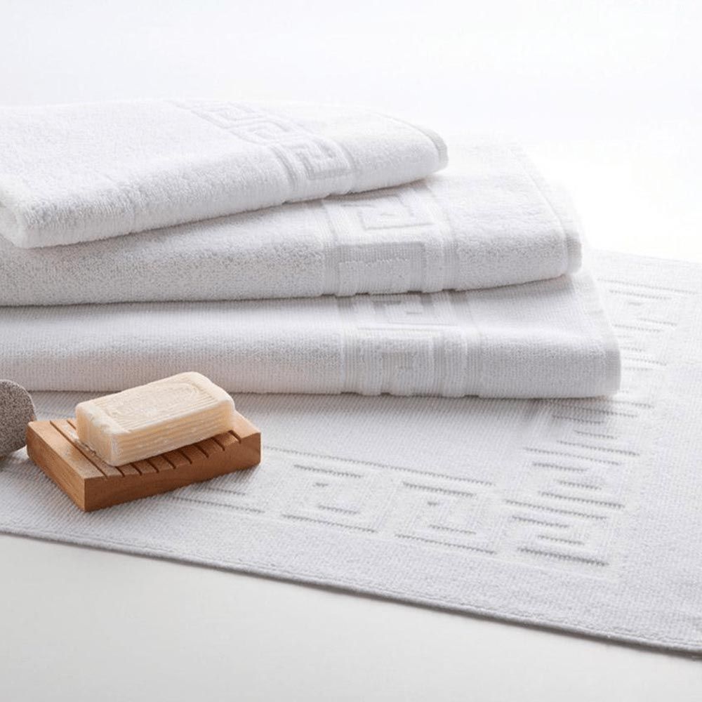 BYFT - Magnolia Luxury Bath Towel - White - 70x140 cm - 4pcs