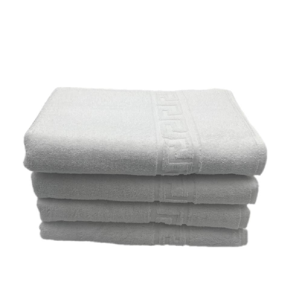 BYFT - Magnolia Luxury Bath Towel - White - 70x140 cm - 4pcs