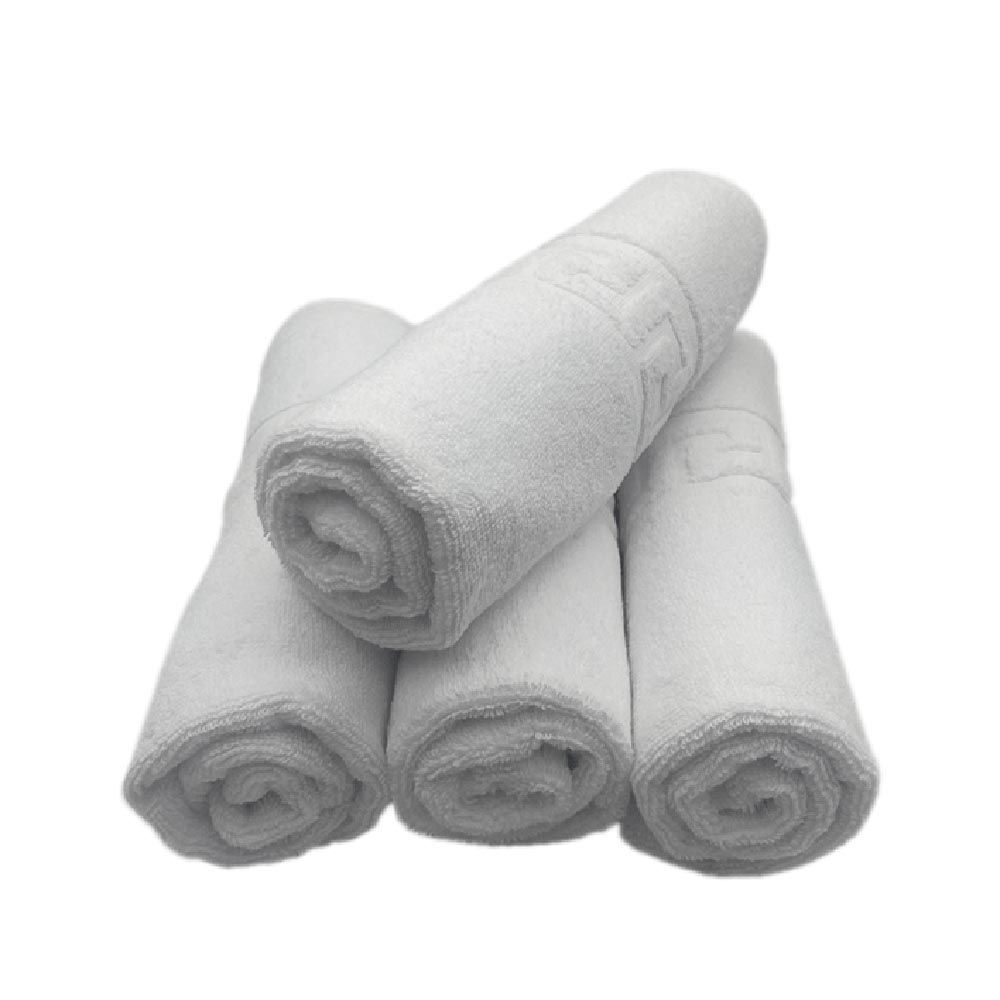 BYFT - Magnolia Luxury Hand Towel - White - 50x80 cm - 4pcs