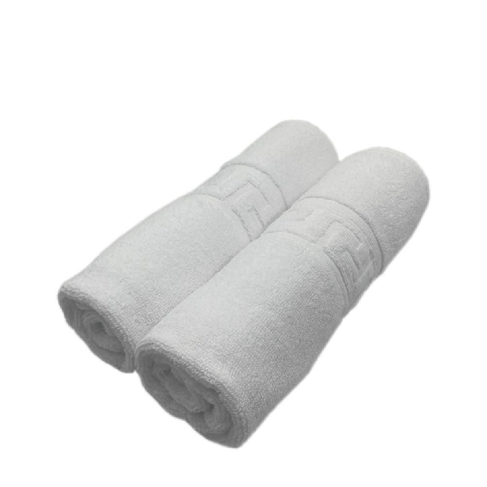 BYFT - Magnolia Luxury Hand Towel - 50x100 cm - White - 2pcs