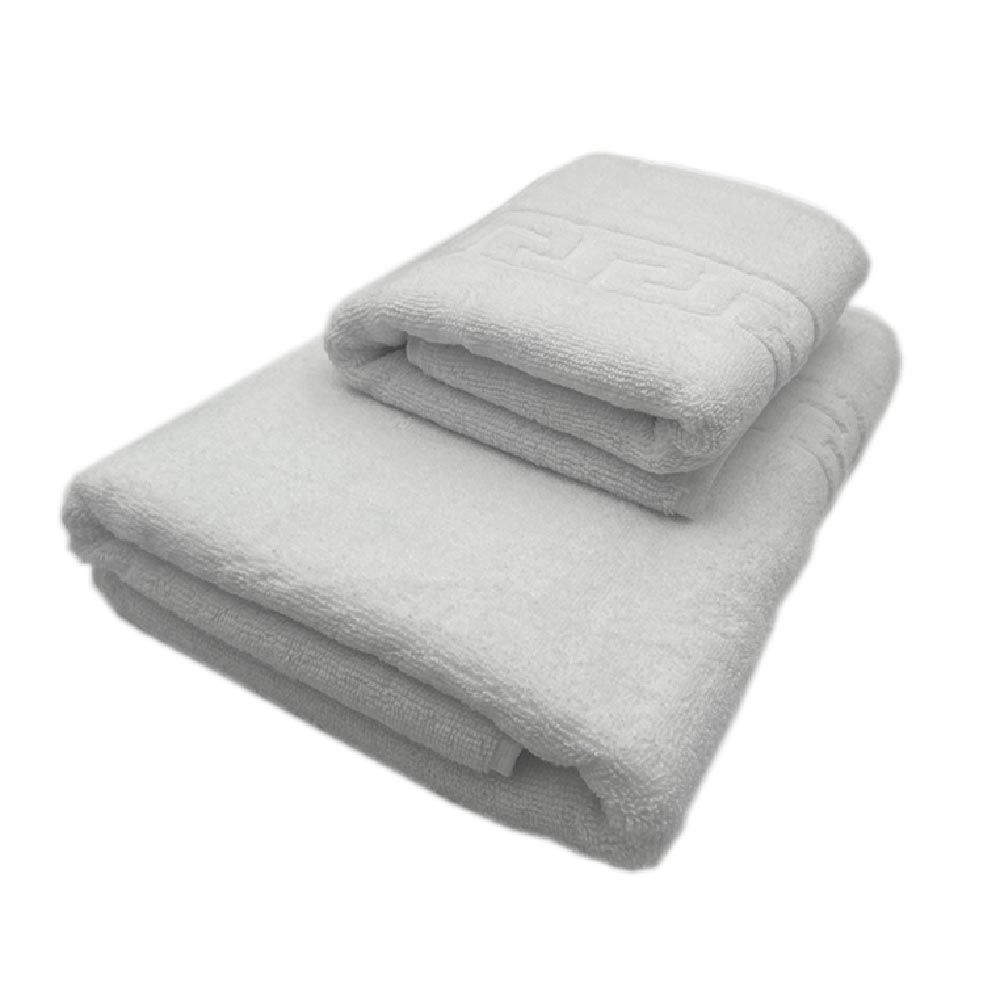 BYFT - Magnolia Luxury Hand And Bath Towel - White - 2pcs