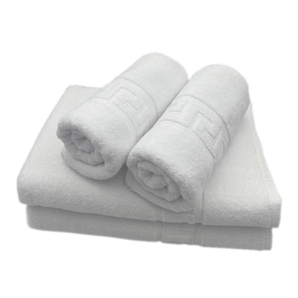 BYFT - Magnolia Luxury Hand And Bath Towel - White - 4pcs