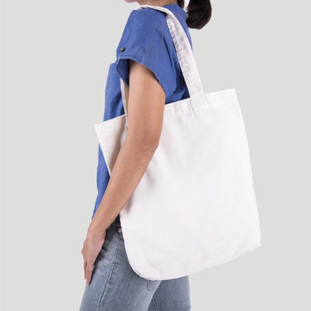 BYFT - Canvas Bag With Cotton Handle - White