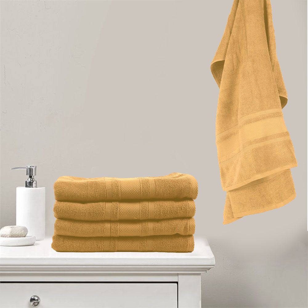 BYFT - Home Castle Premium Bath Towel - Cream - 70 x 140cm