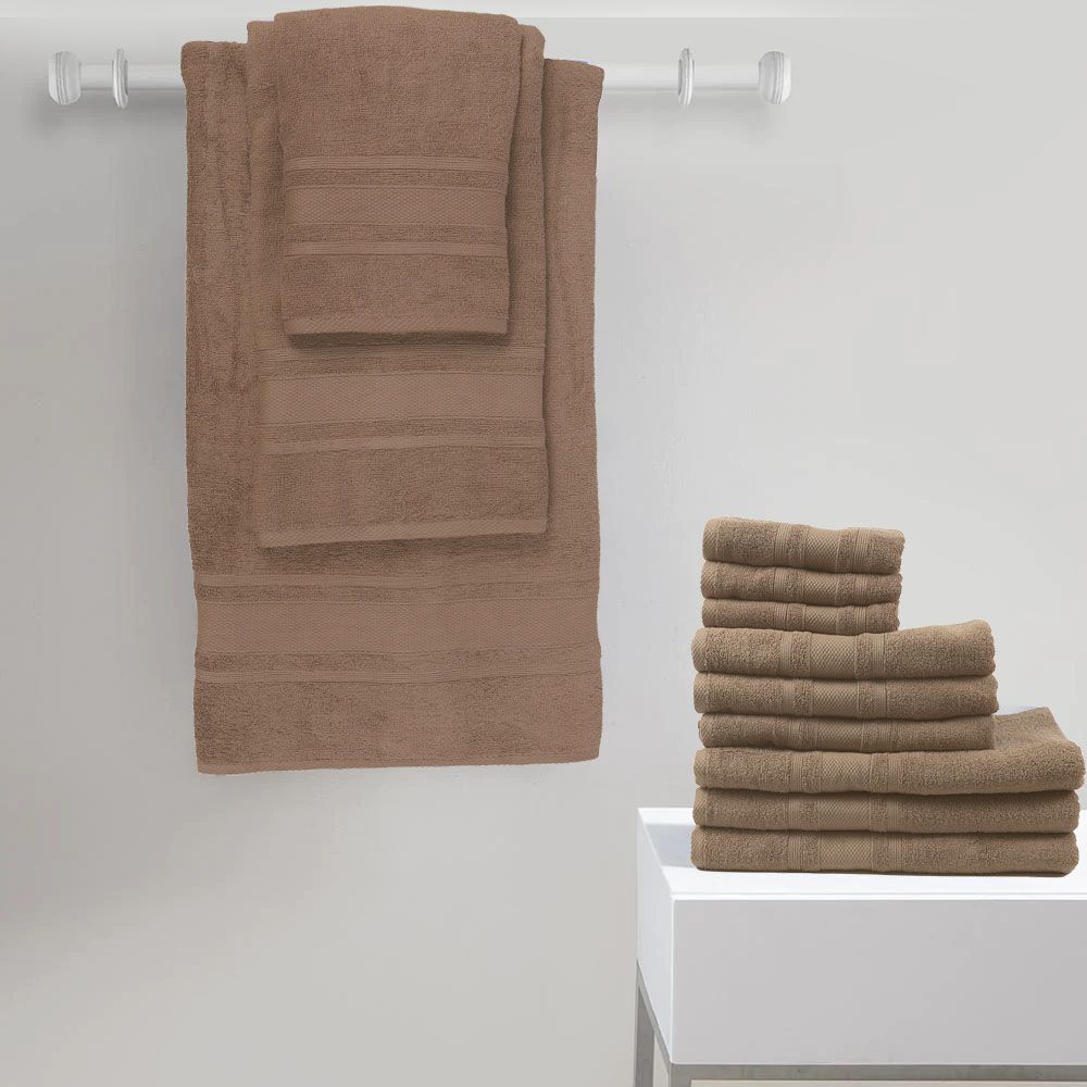 BYFT - Home Castle Premium Bath Towel - Beige - 70 x 140cm