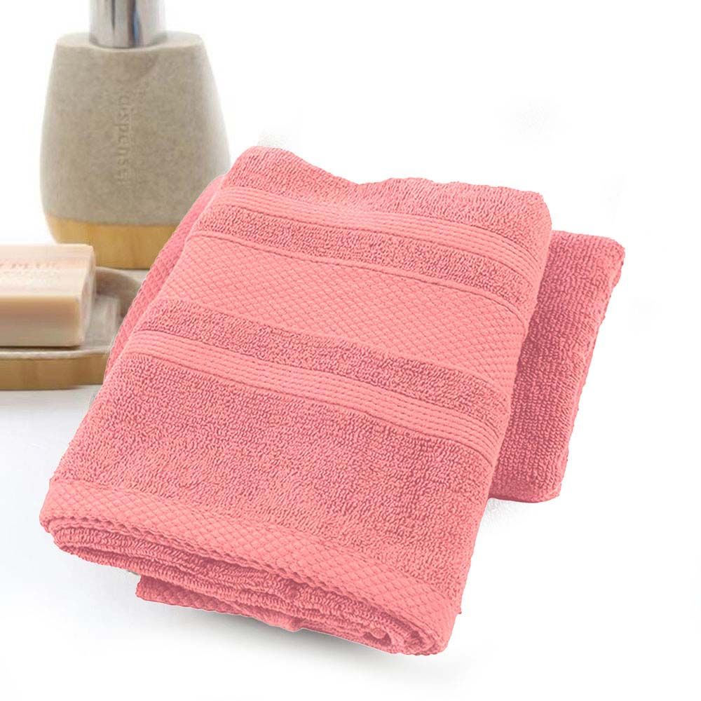 BYFT - Home Castle Premium Hand Towel - Pink - 50 x 90cm